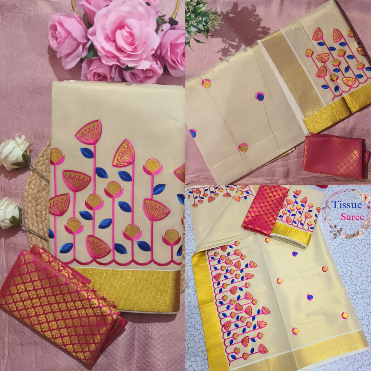 Traditional Kerala Special Set Saree