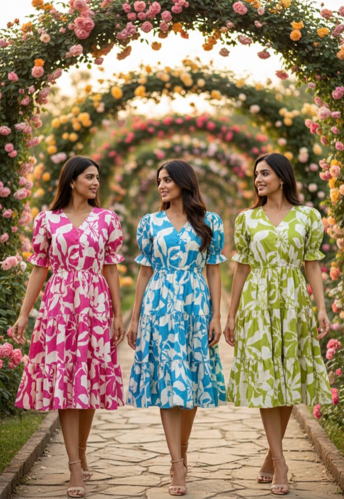 Lovely Botanical Frock