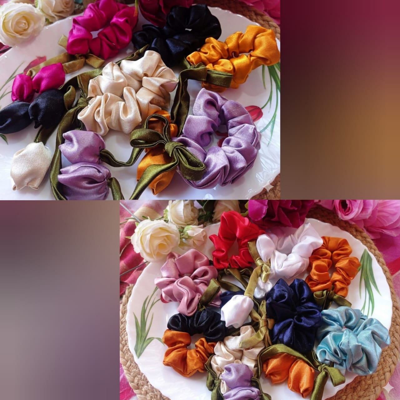 Tulip Bow Clips